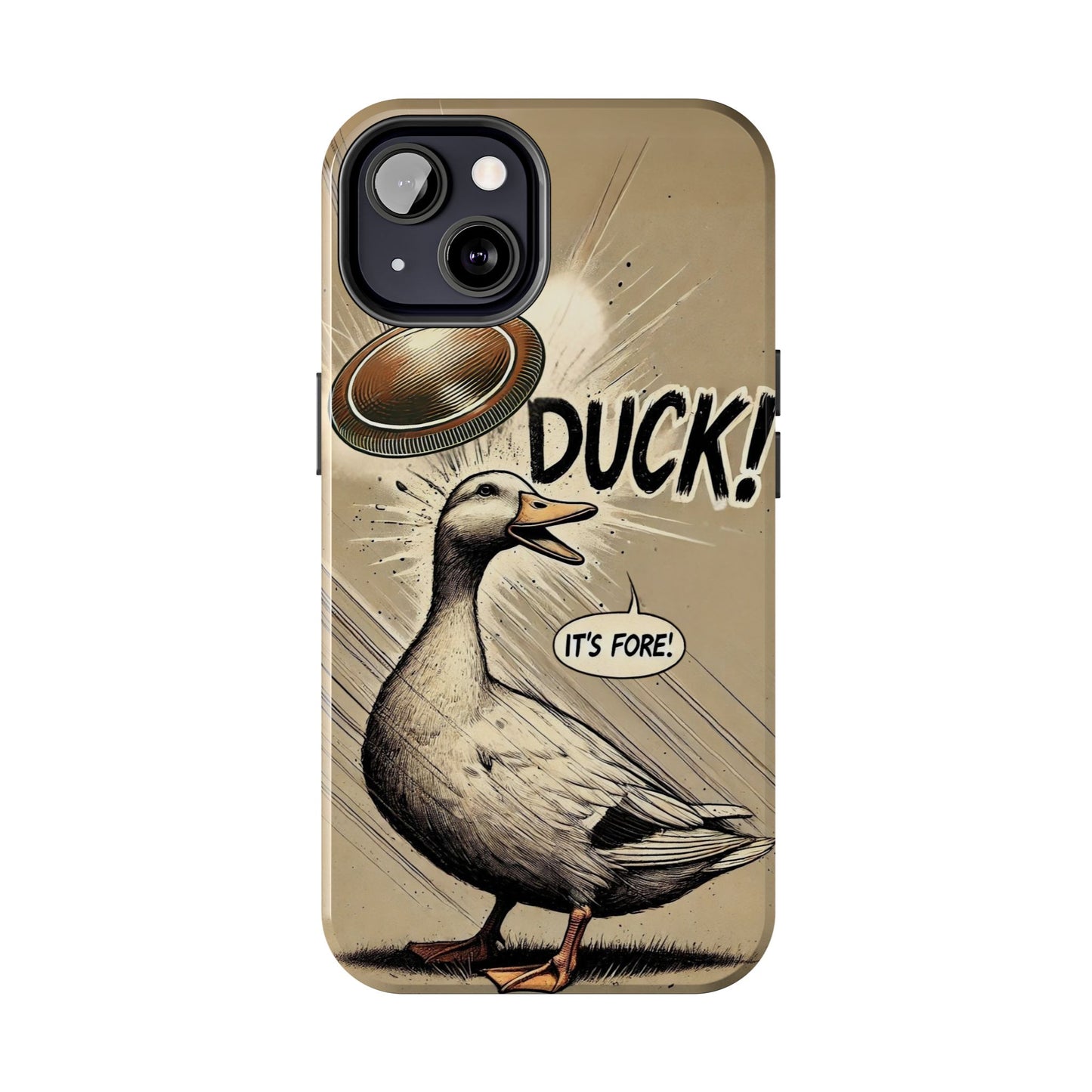 Duck Duck Disc - Disc Golf Tough Phone Case