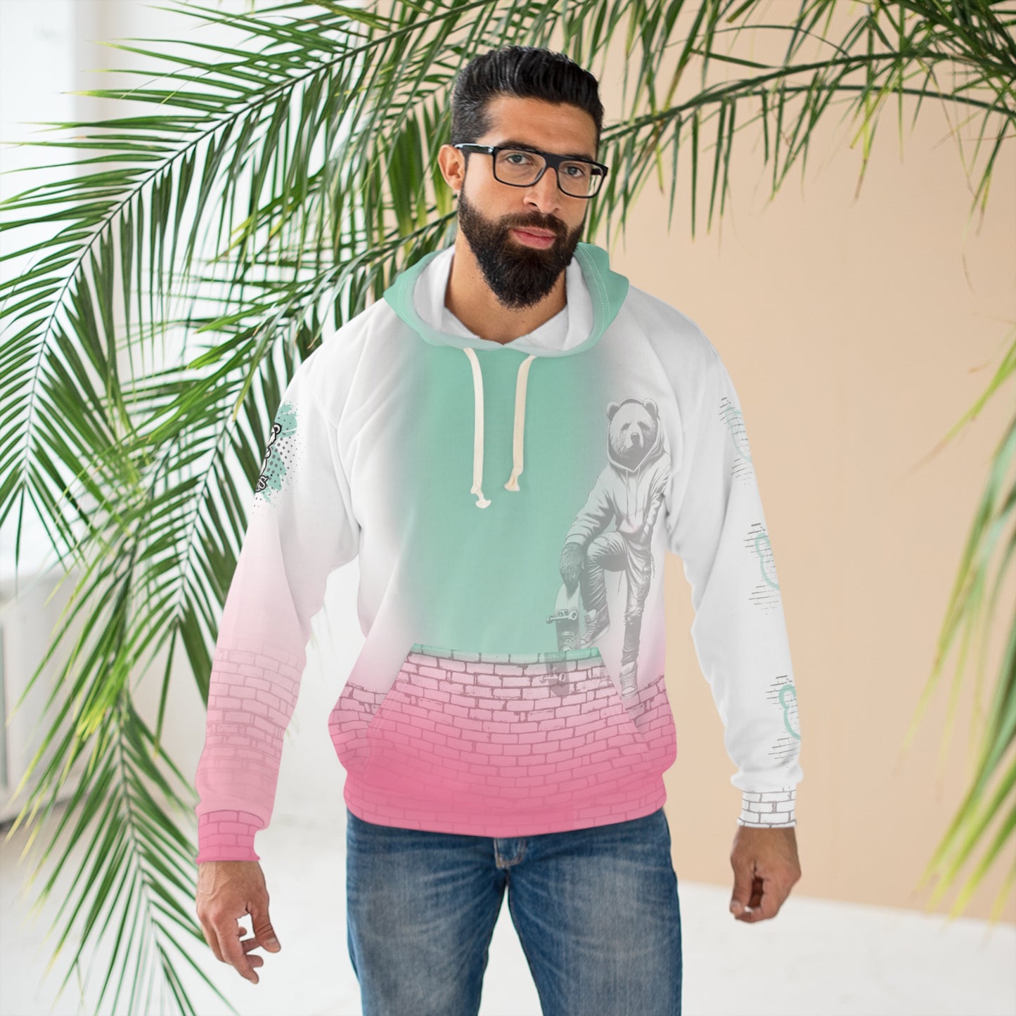 Baddy Bear: Brick & Board Hoodie