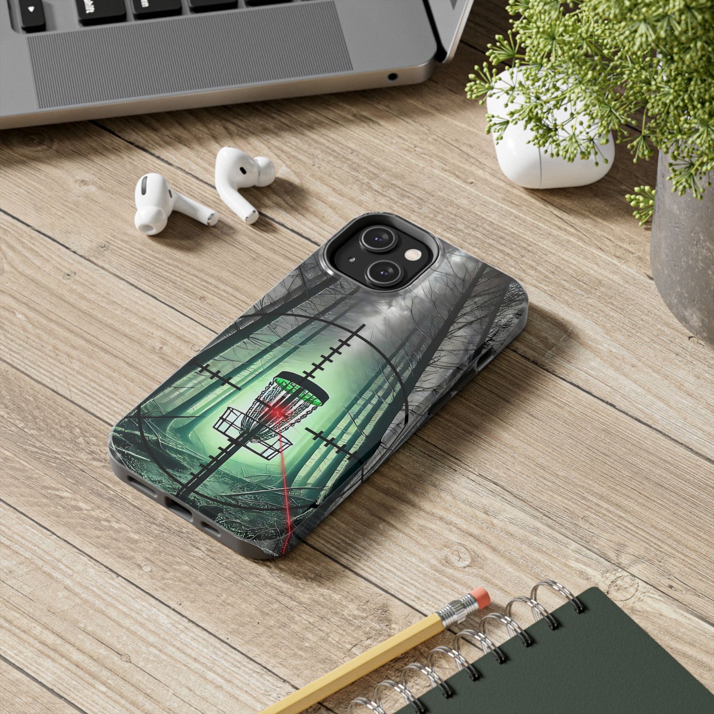 Sniper Crosshairs- Disc Golf Tough Phone Case