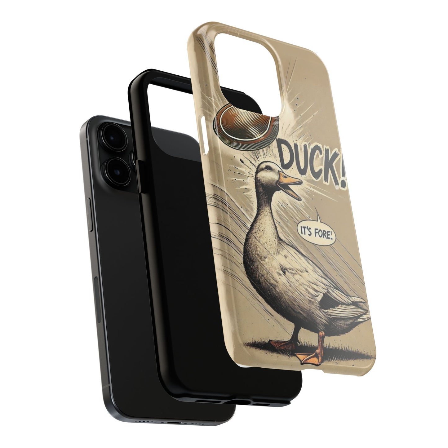 Duck Duck Disc - Disc Golf Tough Phone Case