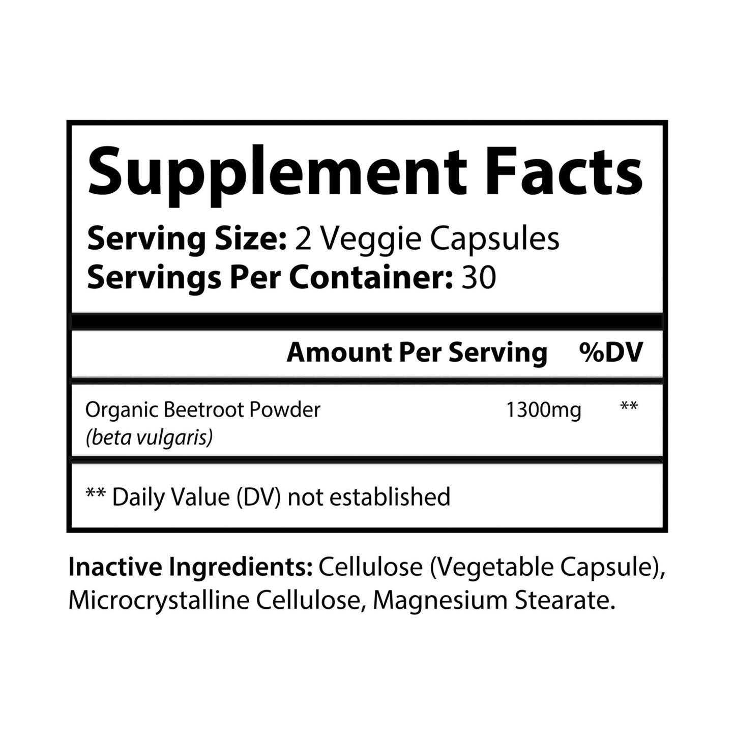 Red Stag Beetroot Supplement (60 Capsules)