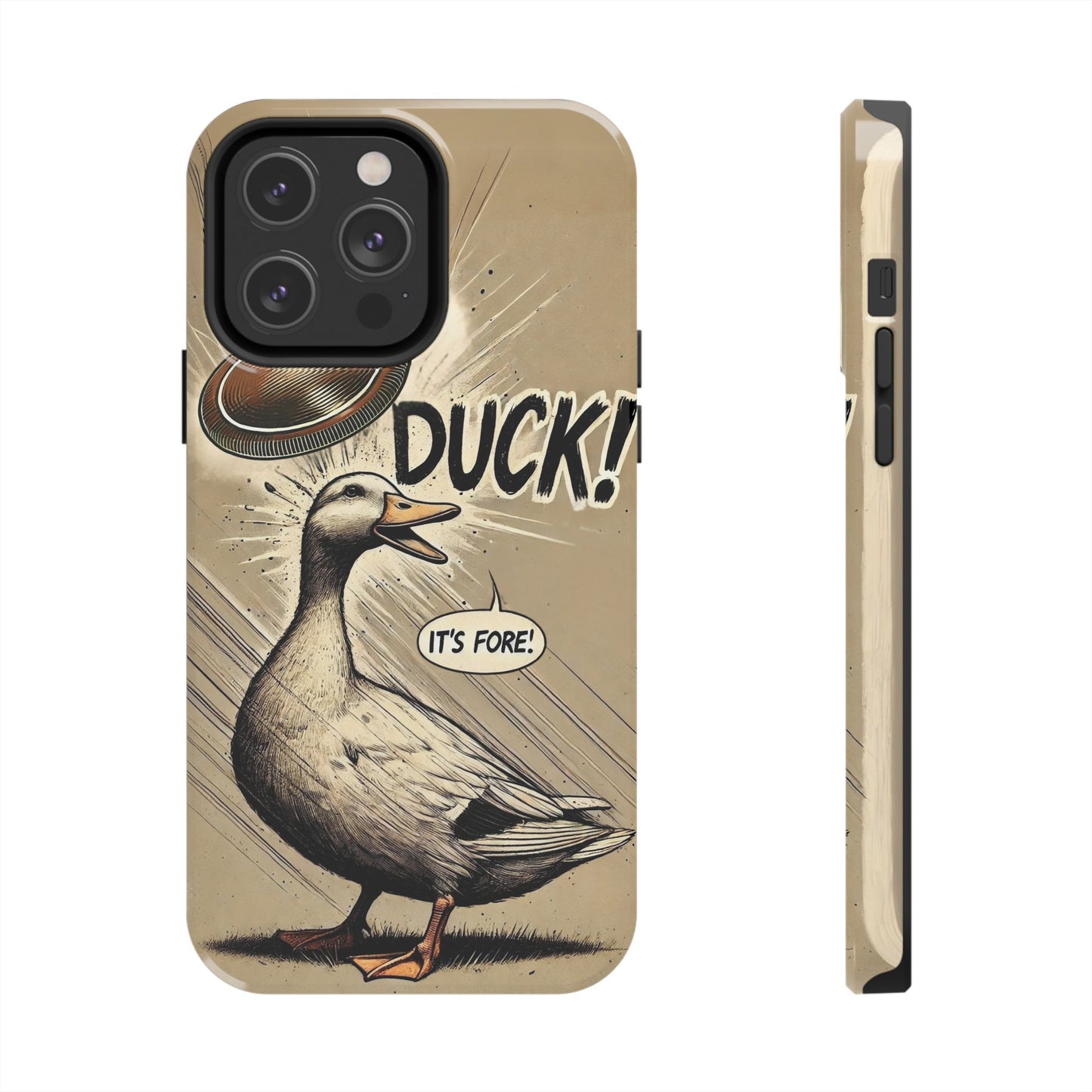Duck Duck Disc - Disc Golf Tough Phone Case