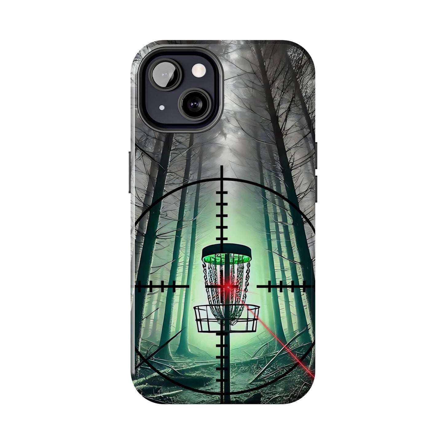 Sniper Crosshairs- Disc Golf Tough Phone Case