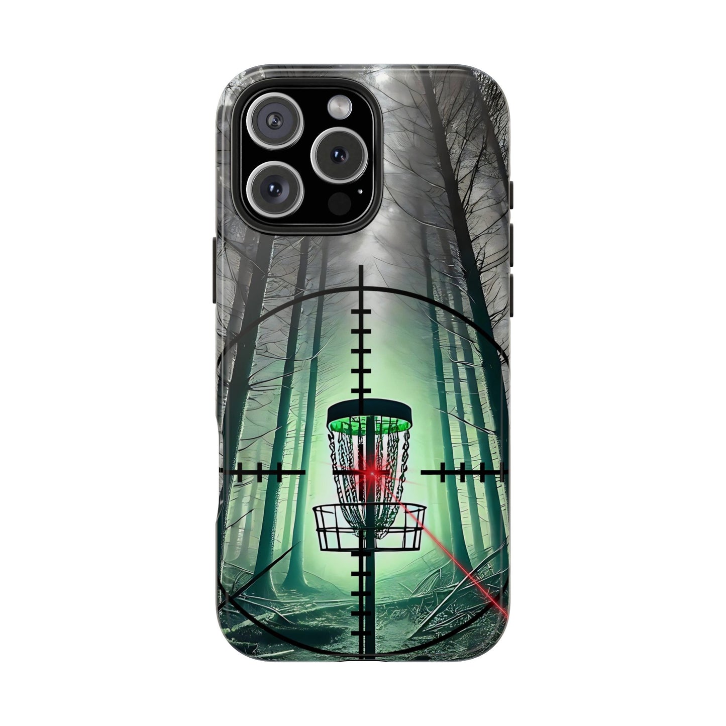 Sniper Crosshairs- Disc Golf Tough Phone Case