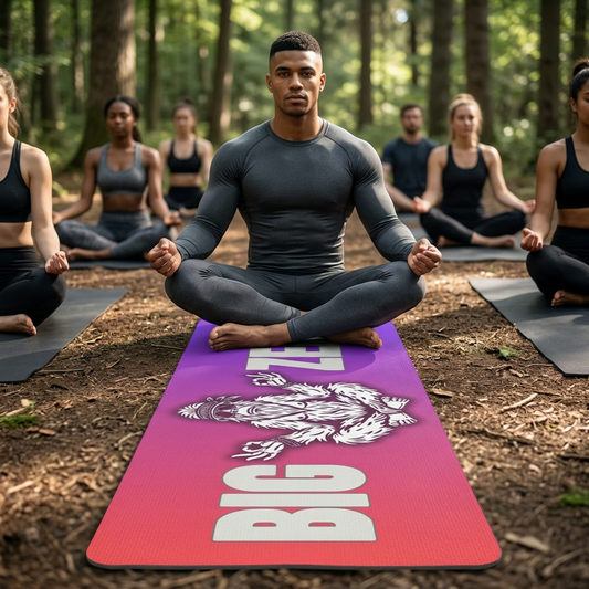 BIG ZEN Berry Fusion Yoga Mat