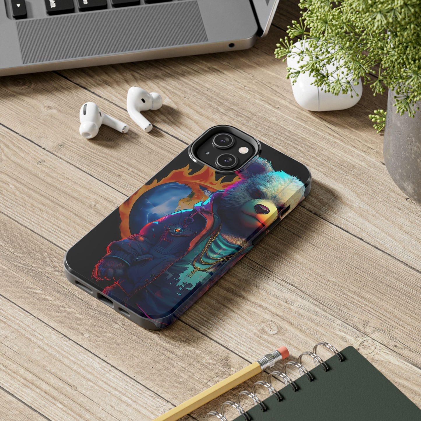 Frost Baddy Bear Tough Phone Case