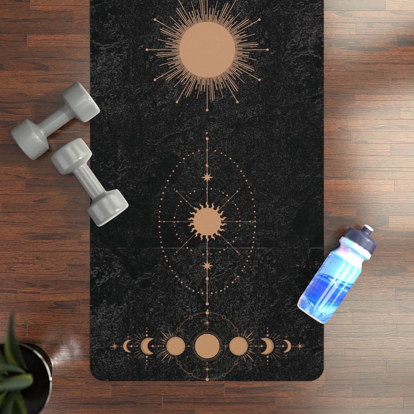 Solar Center Yoga Mat – Celestial Zen Collection