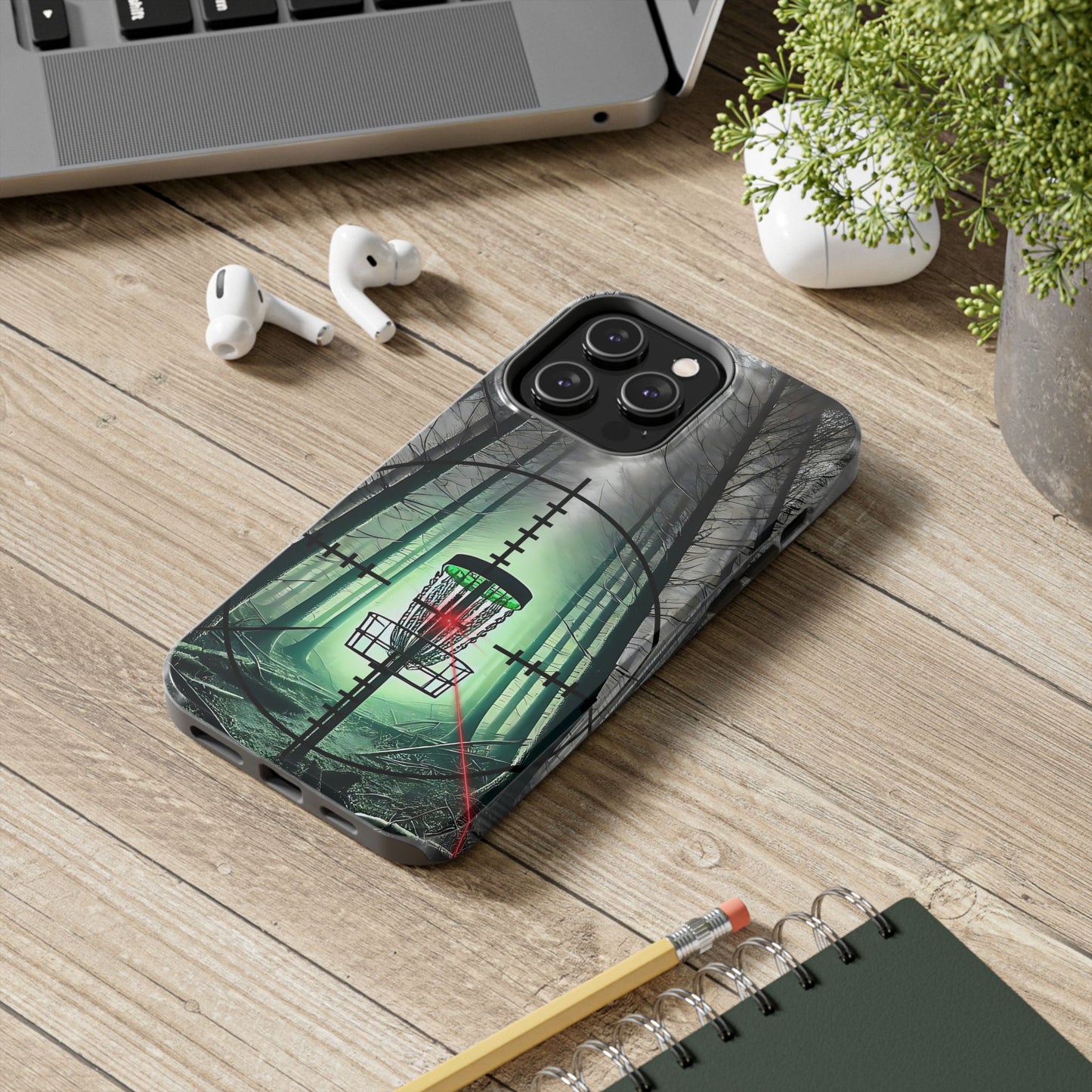 Sniper Crosshairs- Disc Golf Tough Phone Case