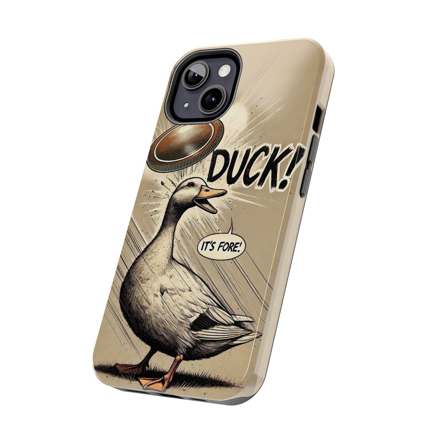 Duck Duck Disc - Disc Golf Tough Phone Case
