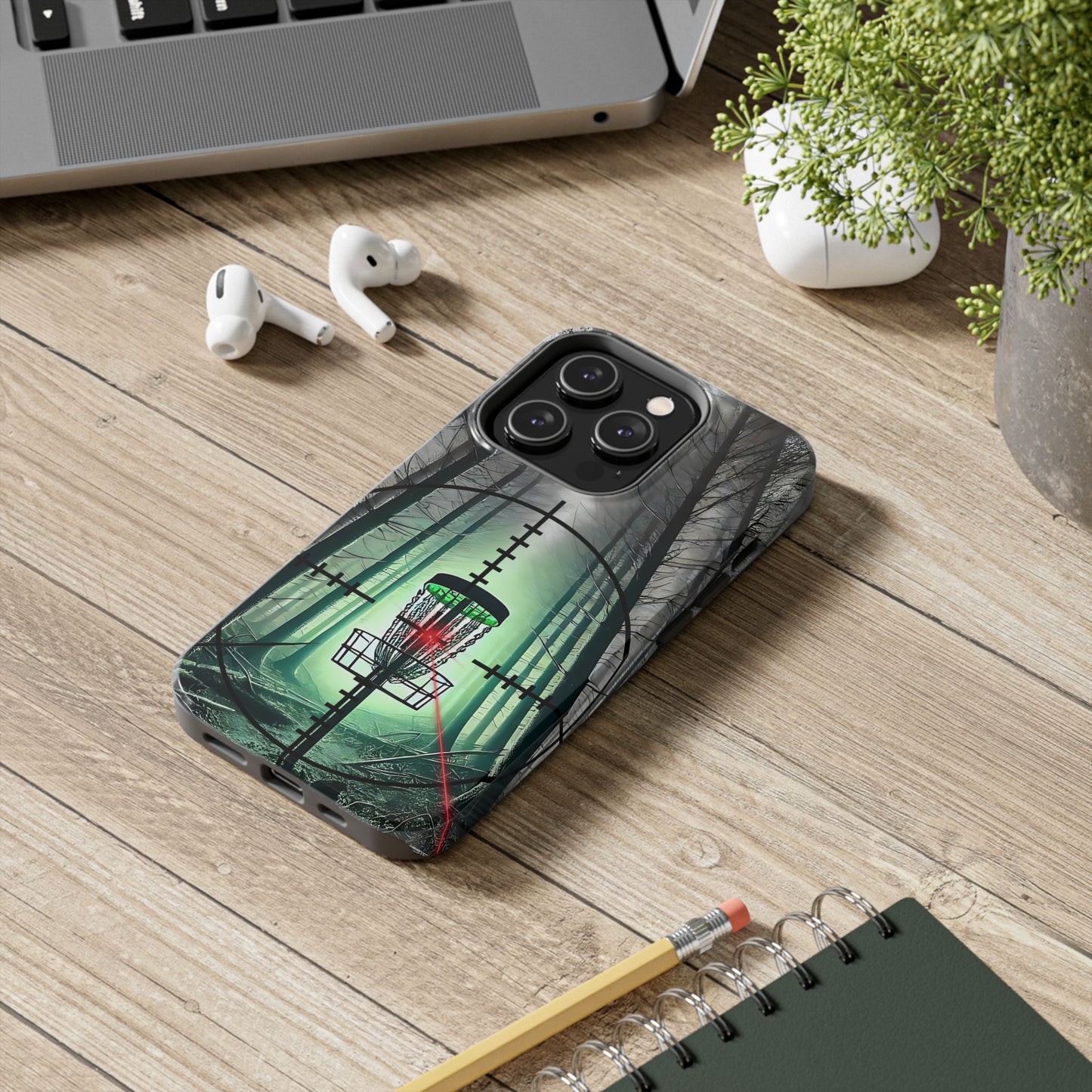 Sniper Crosshairs- Disc Golf Tough Phone Case