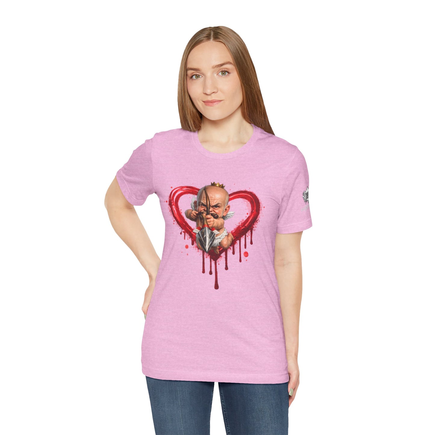 Cupid's Arrow T-Shirt — Valentine's Day Romantic Graphic Tee