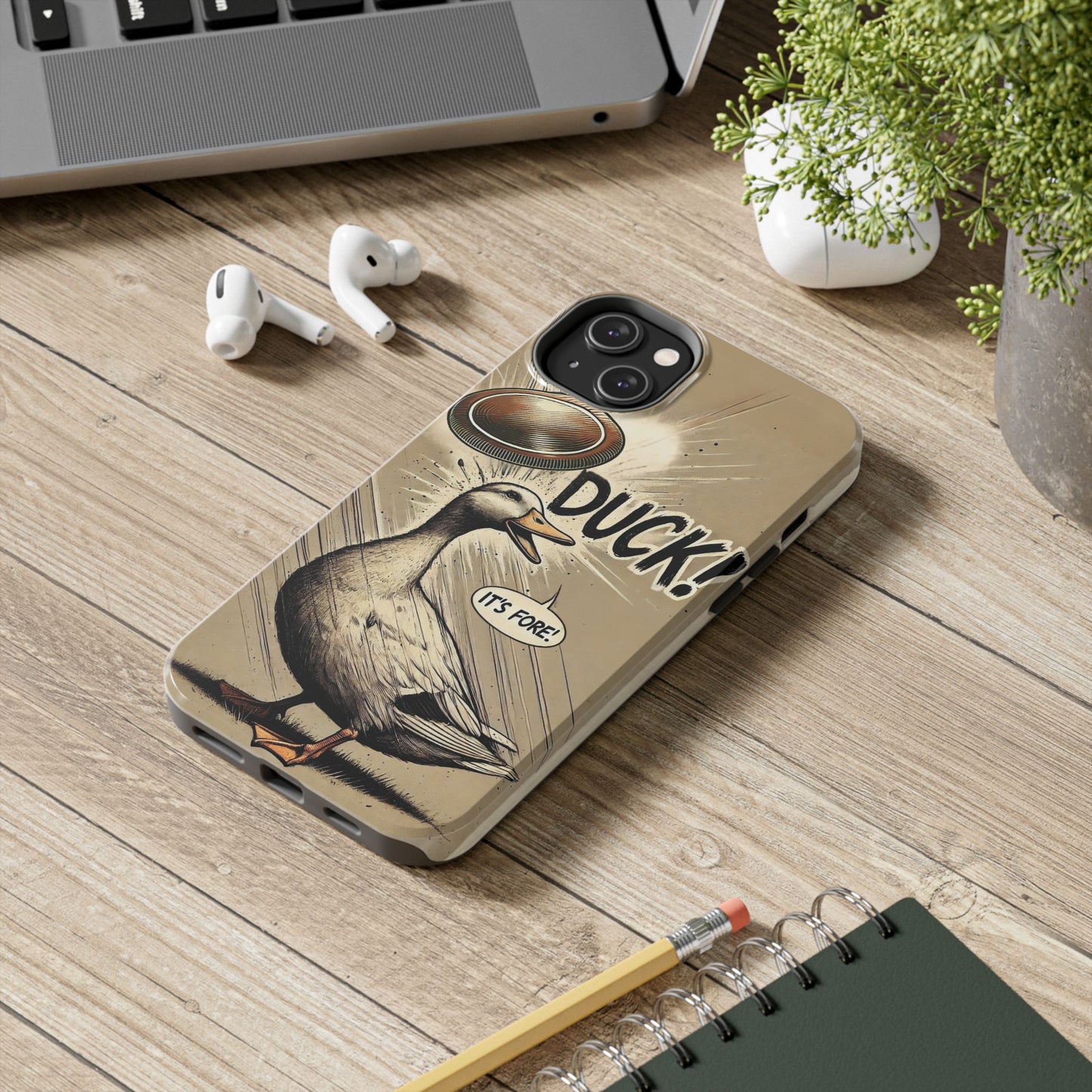 Duck Duck Disc - Disc Golf Tough Phone Case
