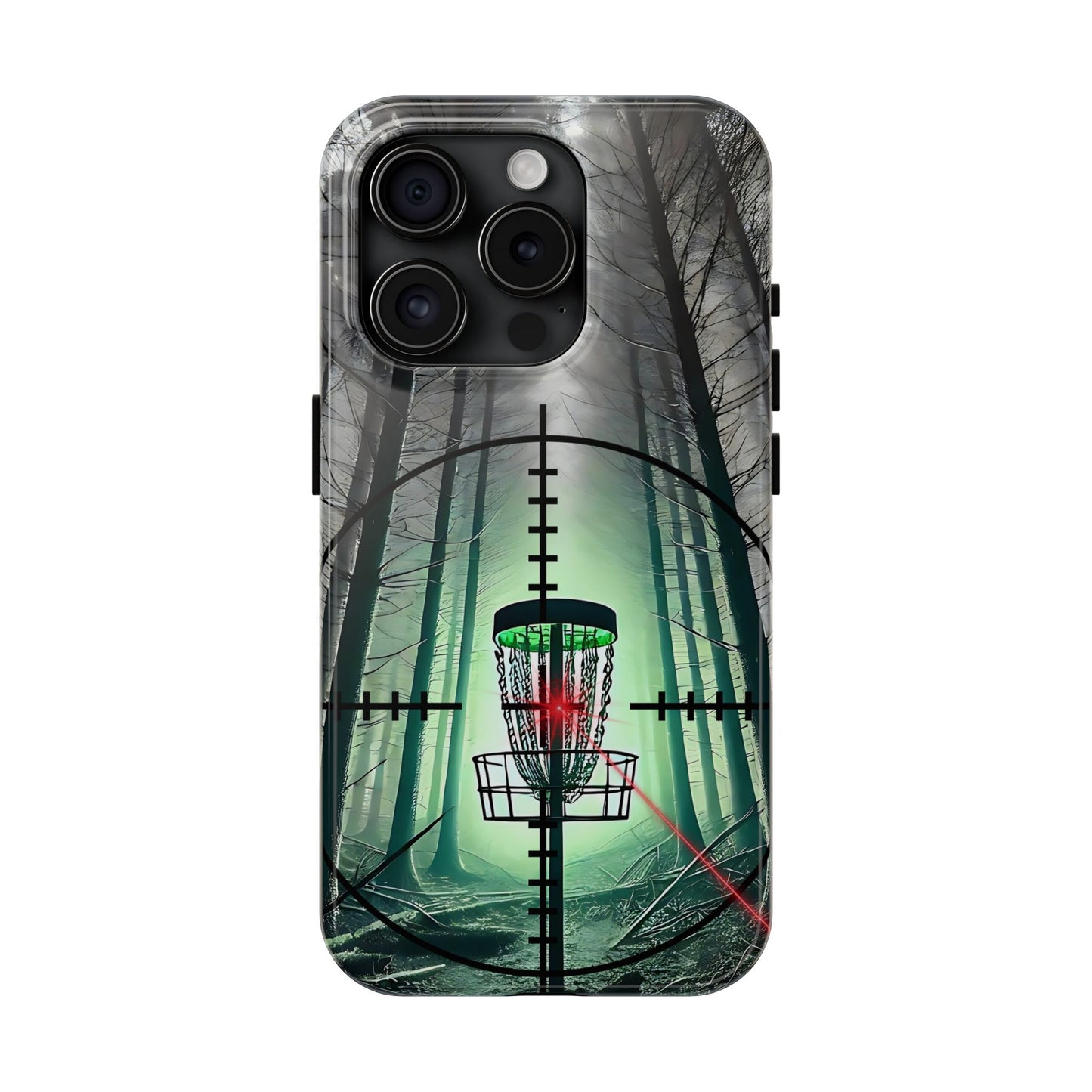 Sniper Crosshairs- Disc Golf Tough Phone Case