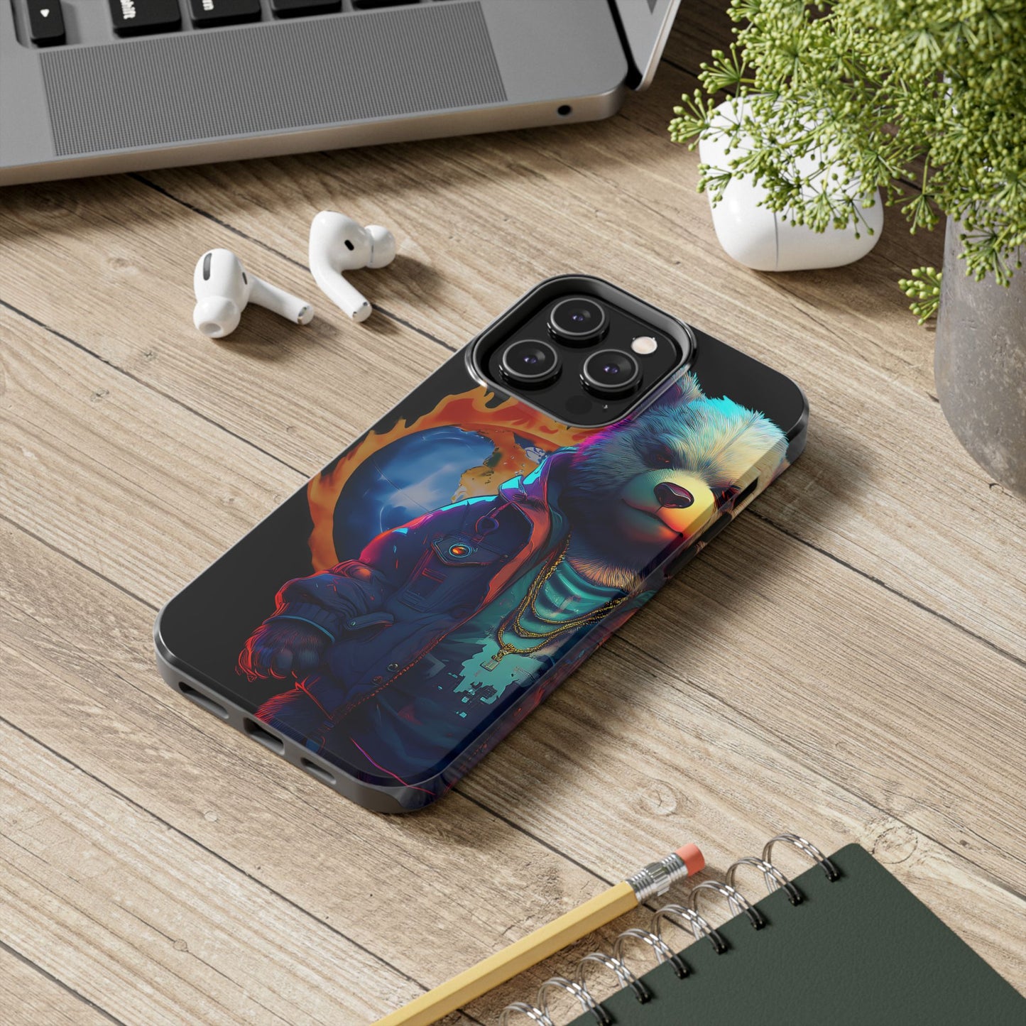 Frost Baddy Bear Tough Phone Case