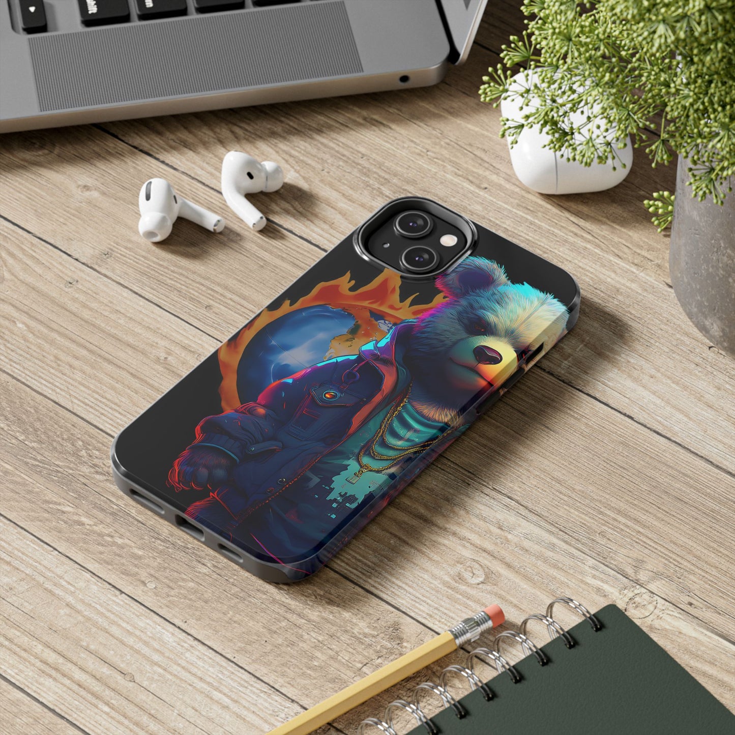 Frost Baddy Bear Tough Phone Case