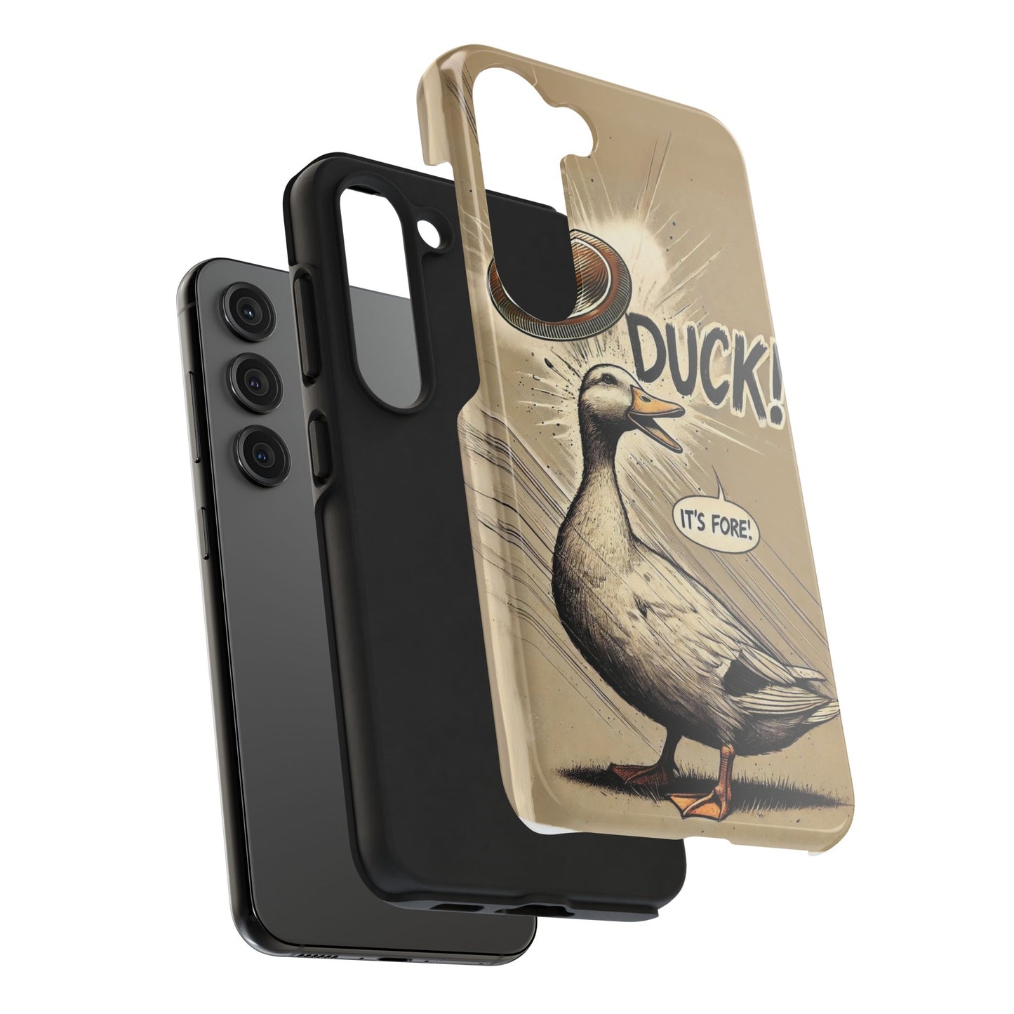Duck Duck Disc - Disc Golf Tough Phone Case