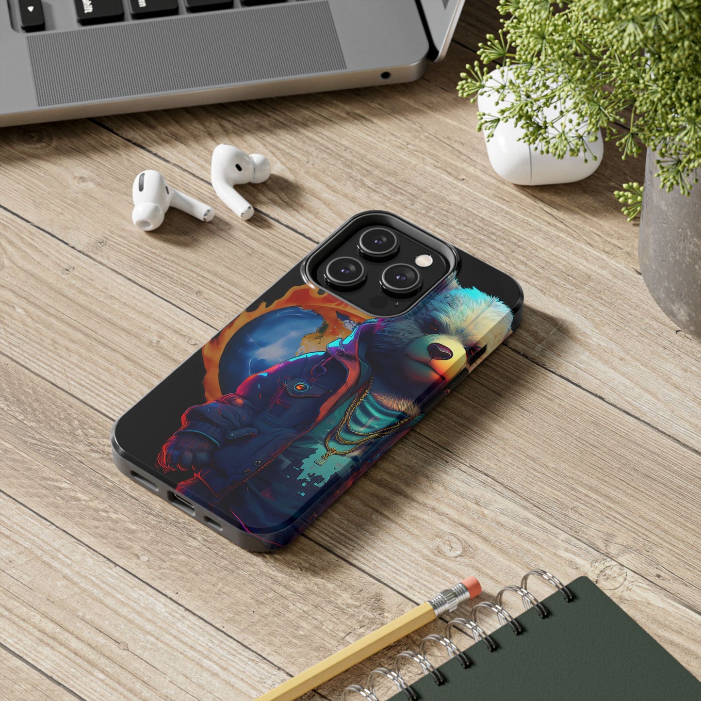 Frost Baddy Bear Tough Phone Case