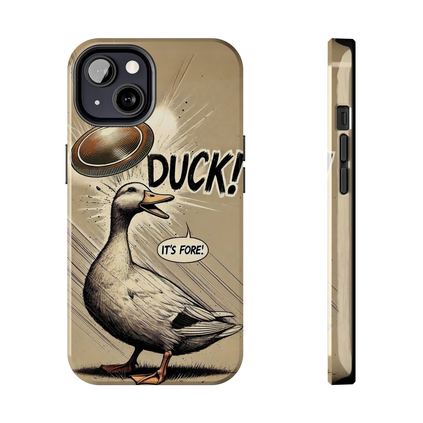 Duck Duck Disc - Disc Golf Tough Phone Case