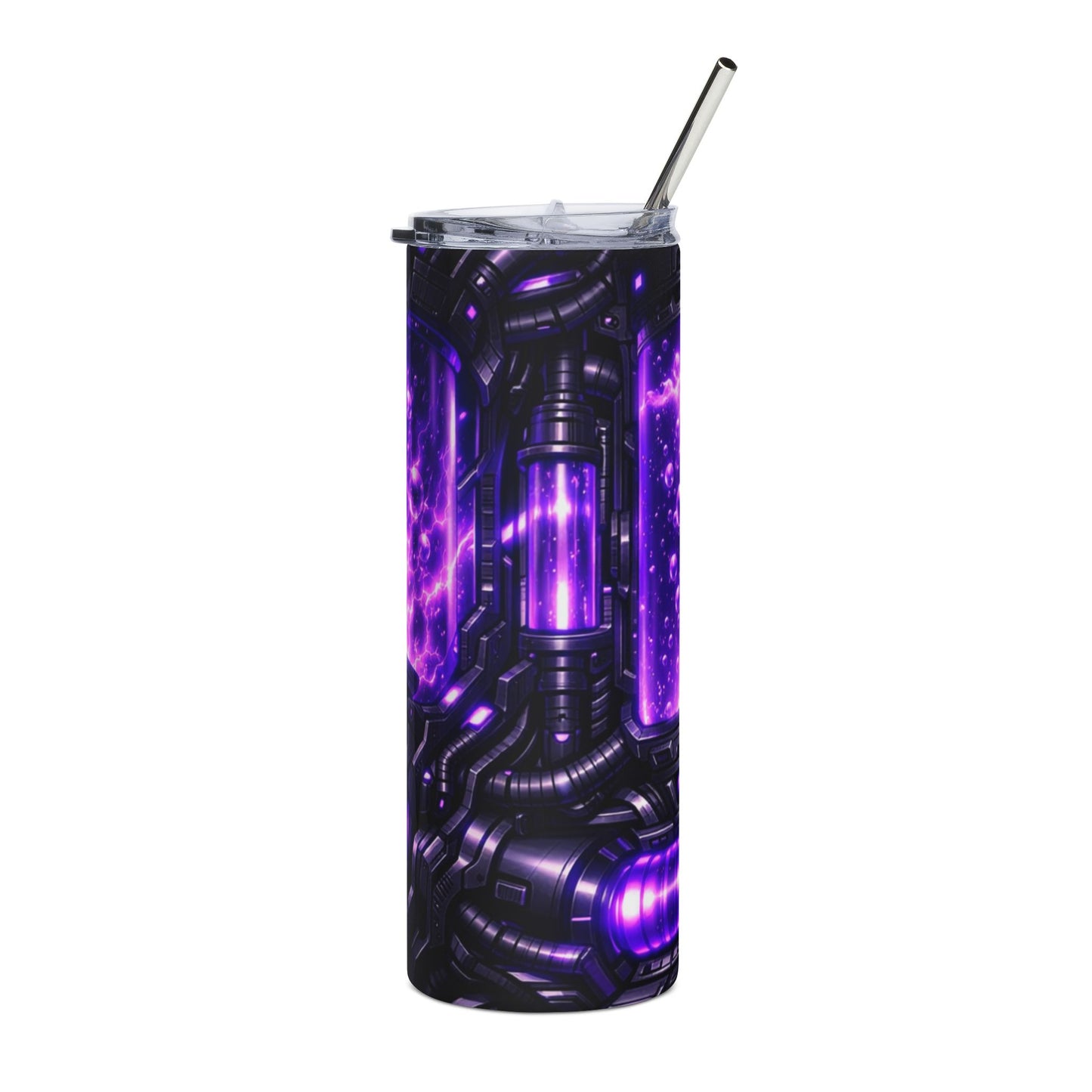 Purple Alien Fuel Cell Hot/Cold Drink Tumbler, 20oz