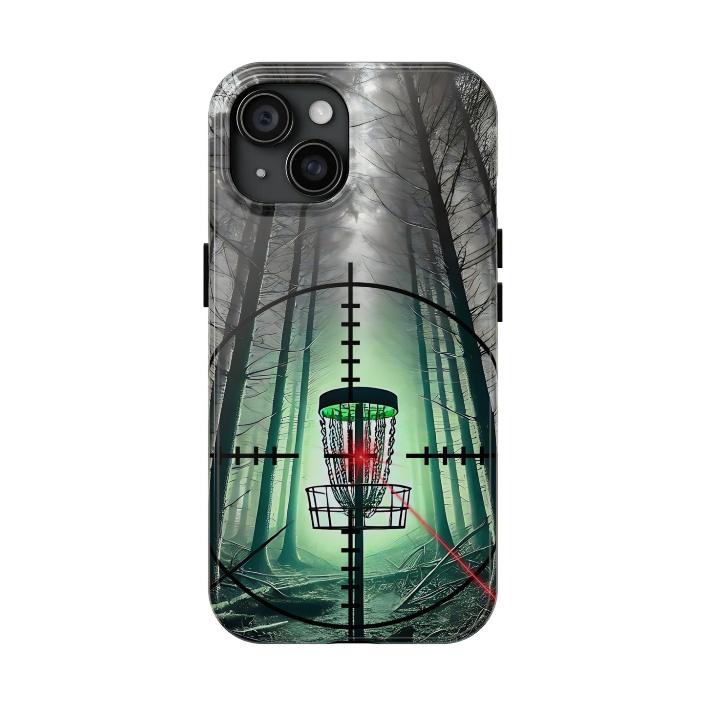 Sniper Crosshairs- Disc Golf Tough Phone Case