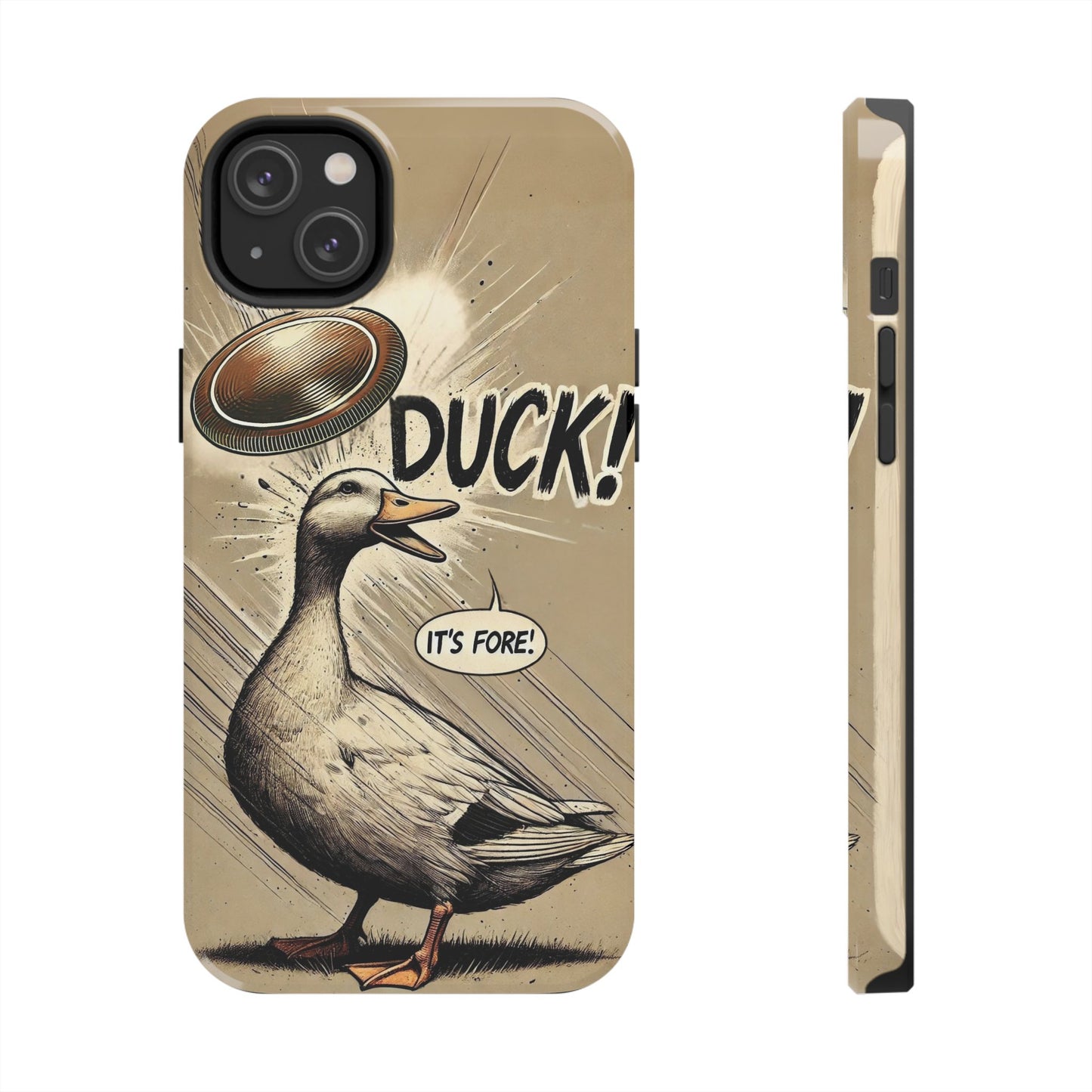 Duck Duck Disc - Disc Golf Tough Phone Case