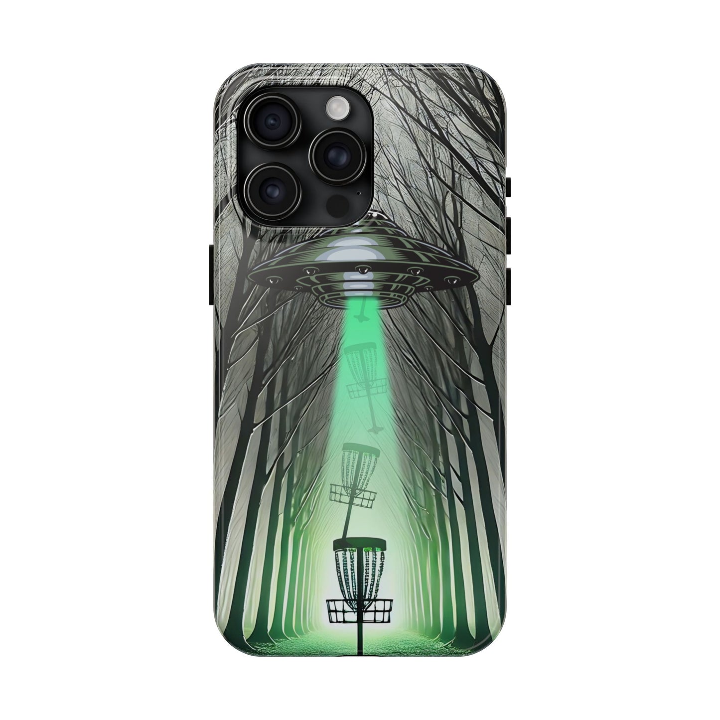 Beam Me Up Disc Golf Tough Phone Case