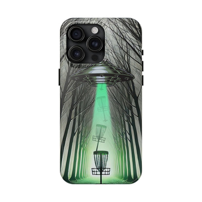 Beam Me Up Disc Golf Tough Phone Case