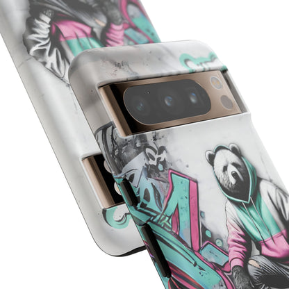 Chill Skate Baddy Bears Tough Phone Case (Google Pixel)