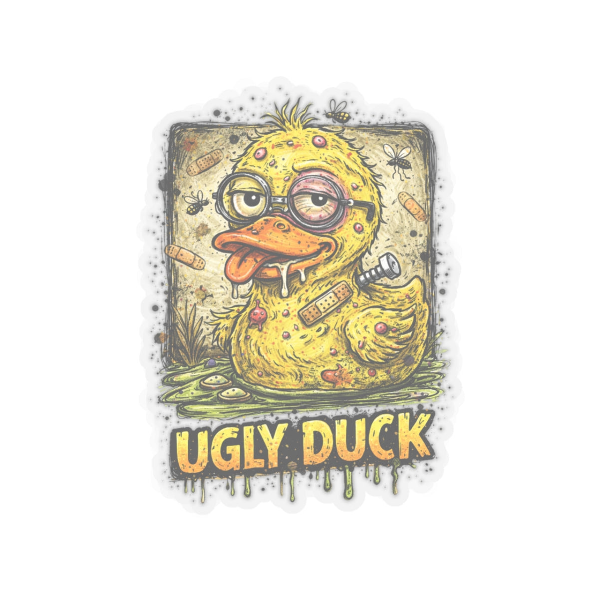 Ugly Duck Sticker