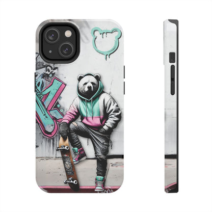 Chill Skate Baddy Bears Tough Phone Case