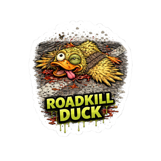 Roadkill Duck Stickers