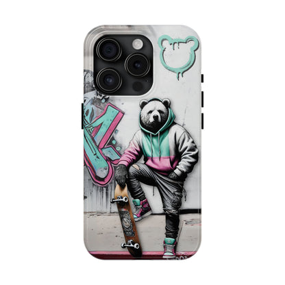 Chill Skate Baddy Bears Tough Phone Case