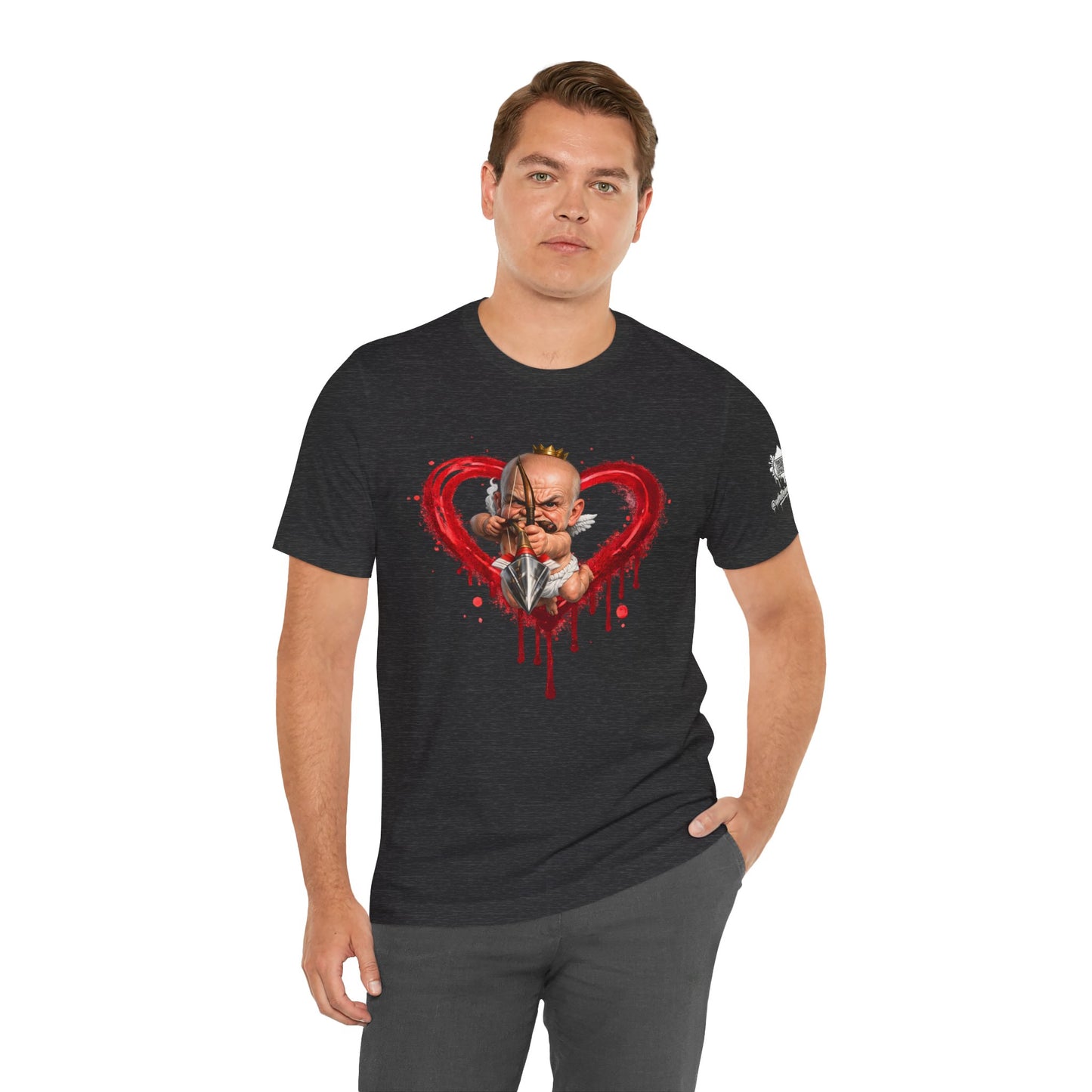 Cupid's Arrow T-Shirt — Valentine's Day Romantic Graphic Tee