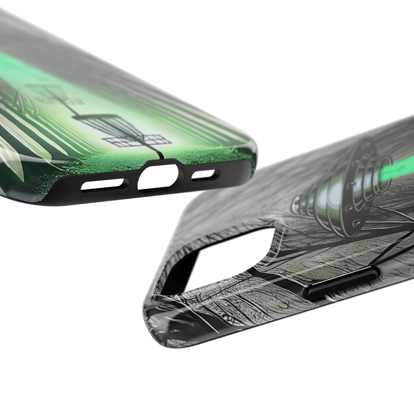 Beam Me Up Disc Golf Tough Phone Case