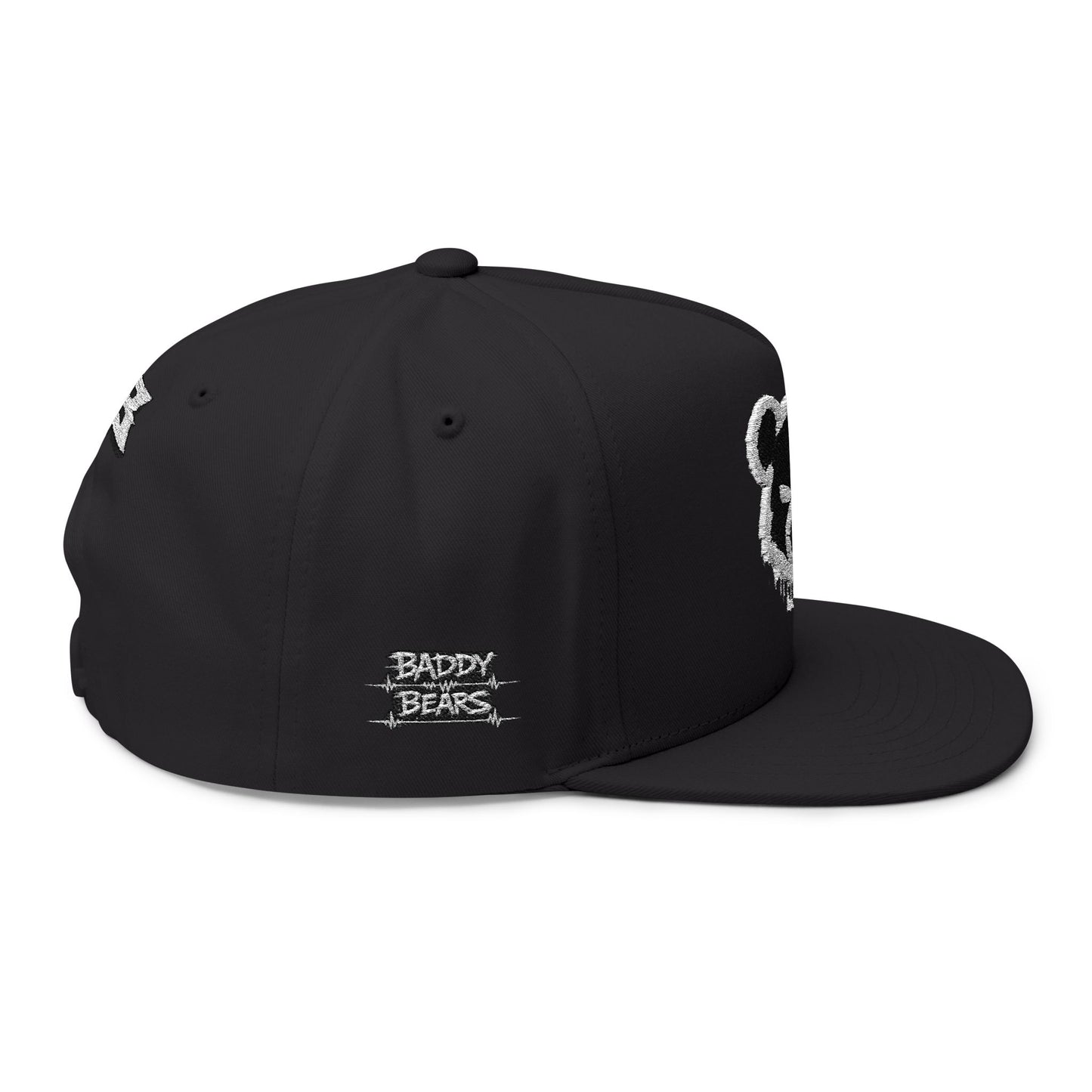 The Maker (White) Flat Bill Hat (snapback)