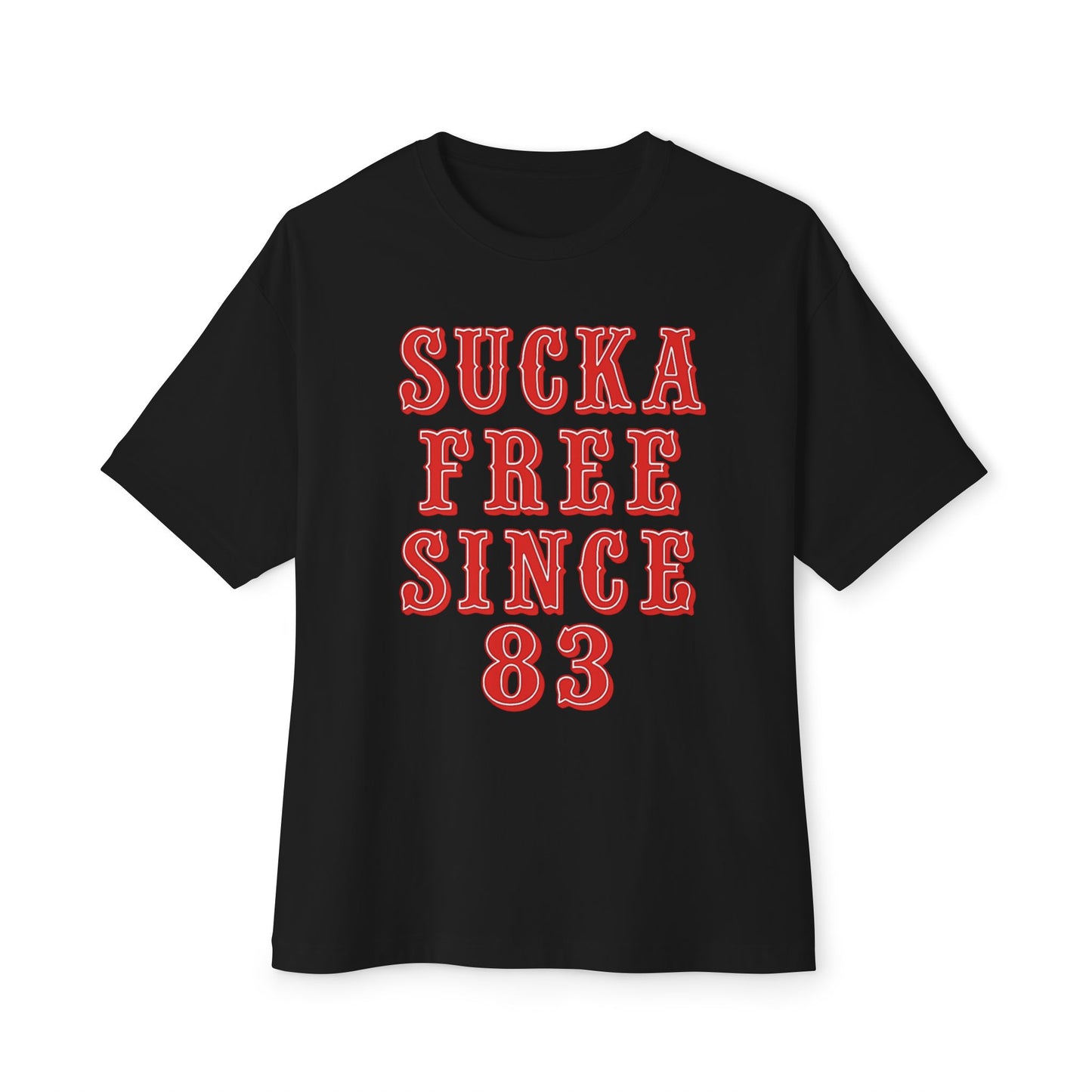 Sucka Free Since '83 Niner Fan Tee