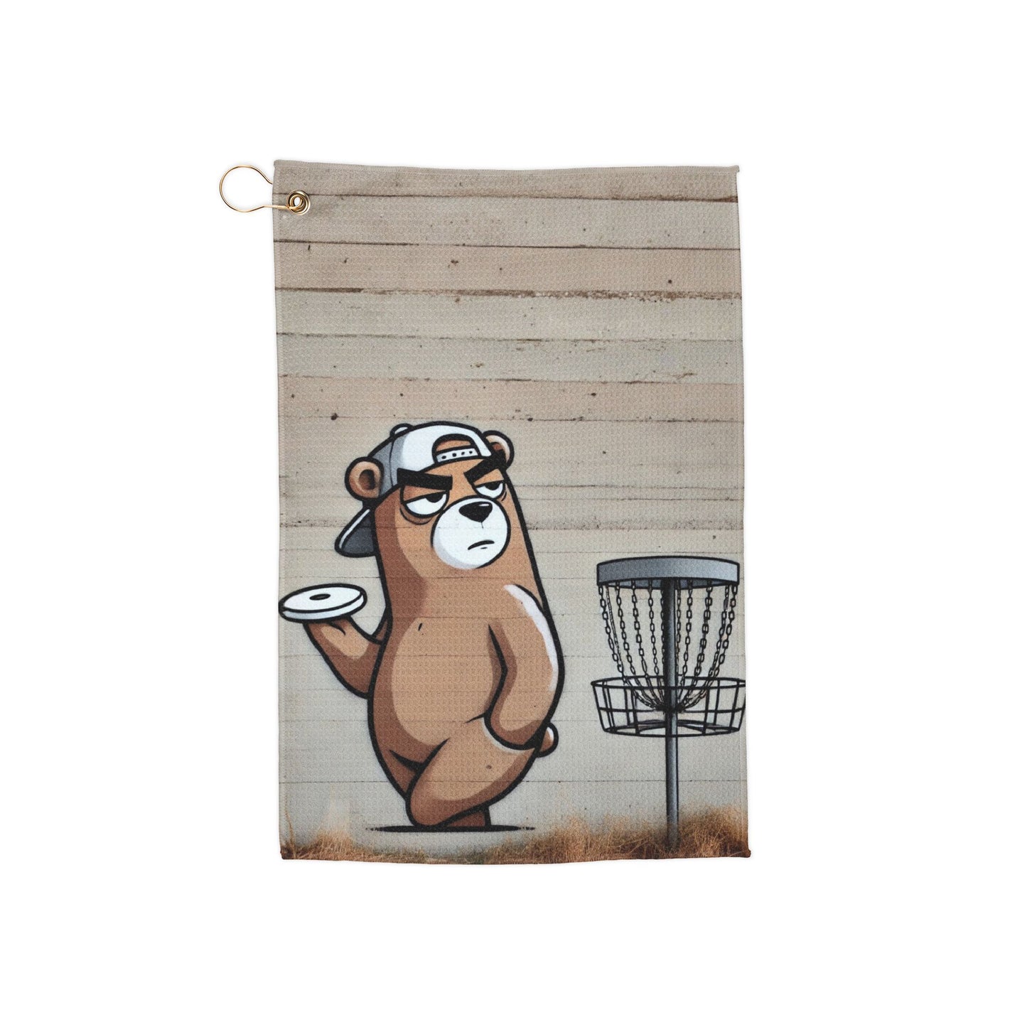 Grumpy Bear Disc Golf Towel | Golf Towels