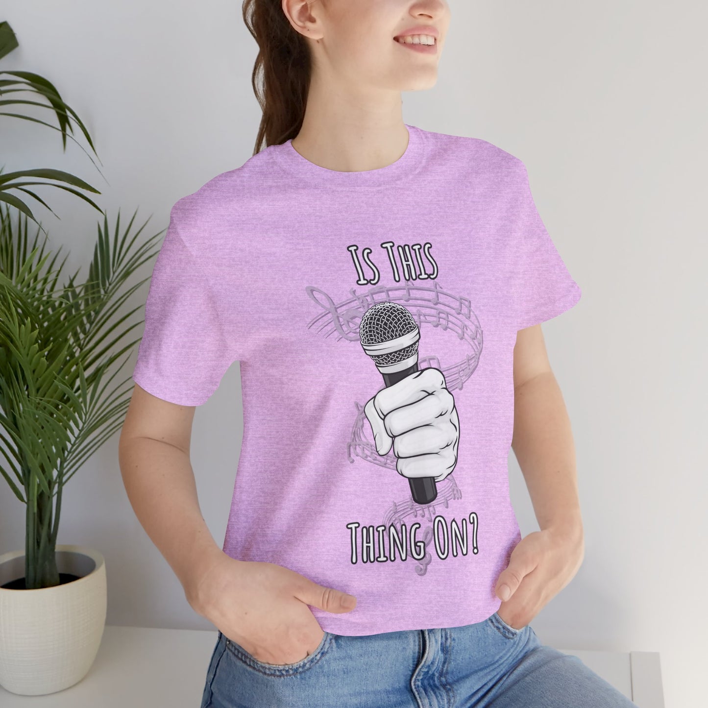 Is This Thing On? Karaoke T-Shirt 🎤