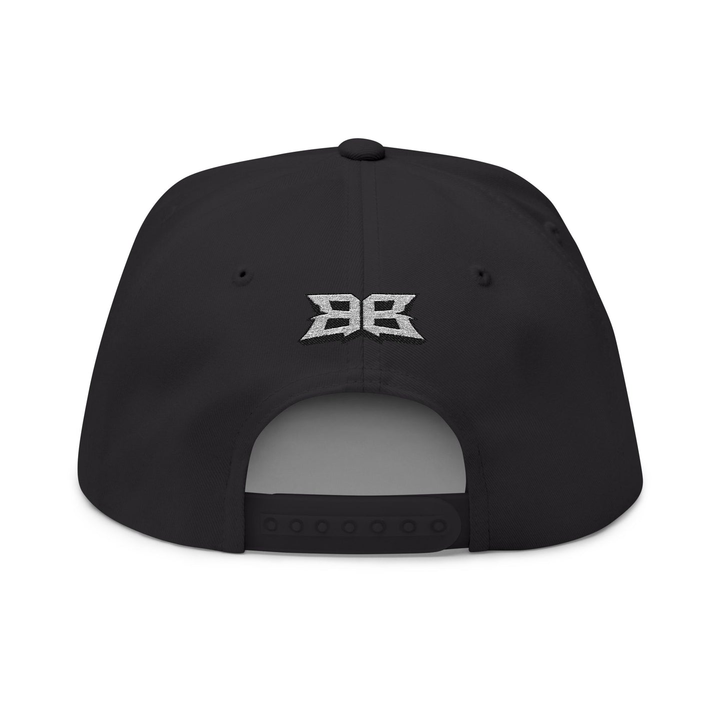 The Maker (White) Flat Bill Hat (snapback)