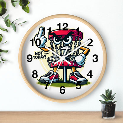 Disc Golf Wall Clock