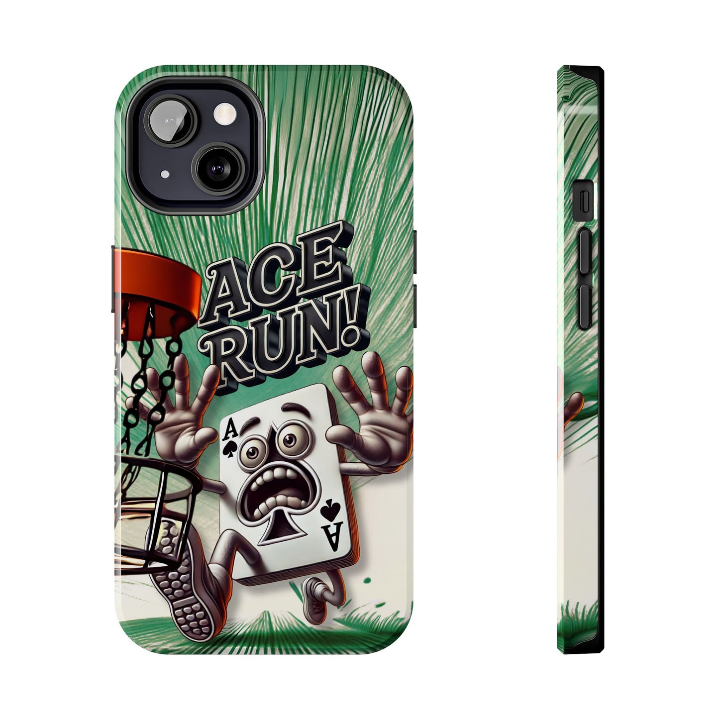 Ace Run! Disc Golf Tough Phone Case