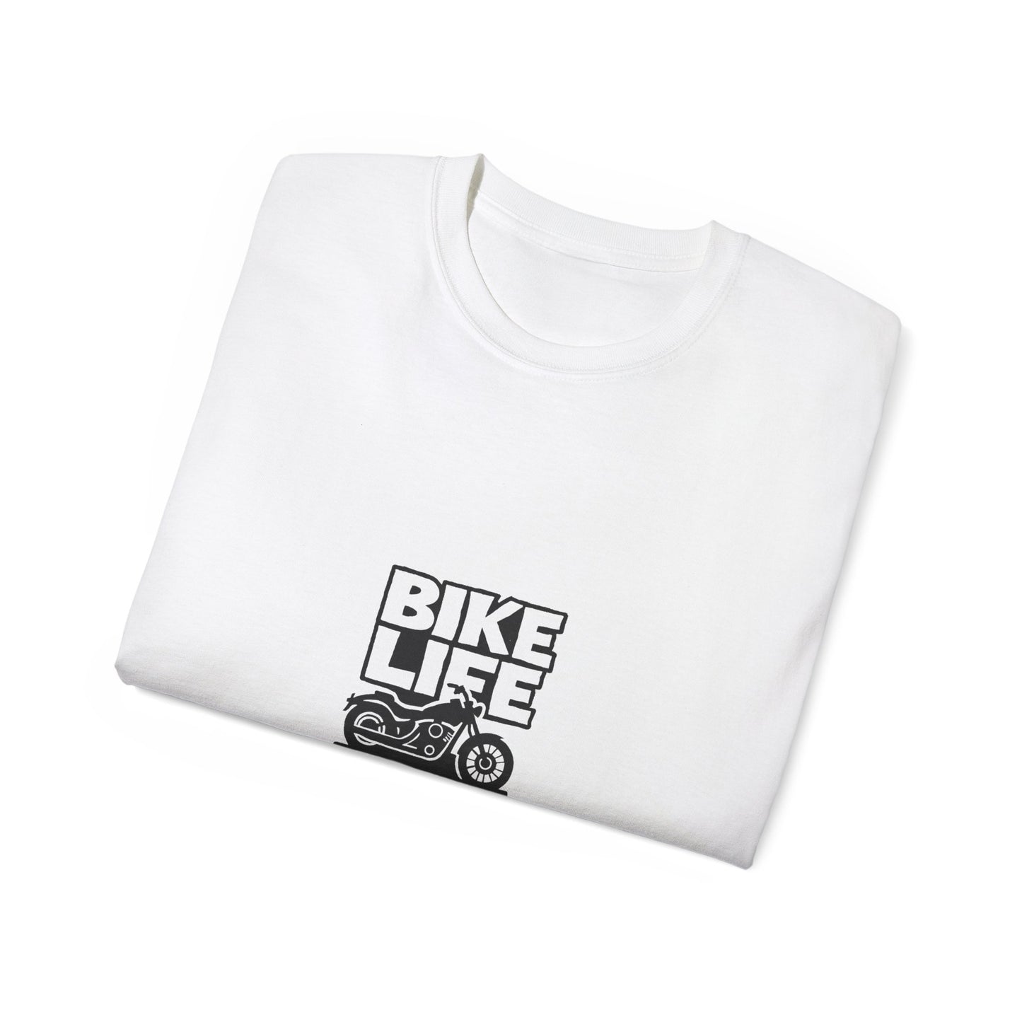 Bike Life Unisex Ultra Cotton Tee - Cool Cycling Shirt, Gift for Cyclists, Biking Enthusiast Apparel, Casual Wear, Bike Lover Tee