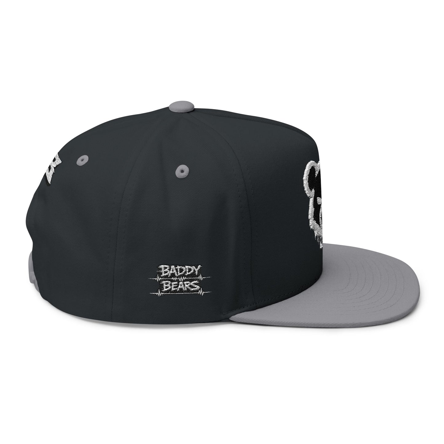 The Maker (White) Flat Bill Hat (snapback)
