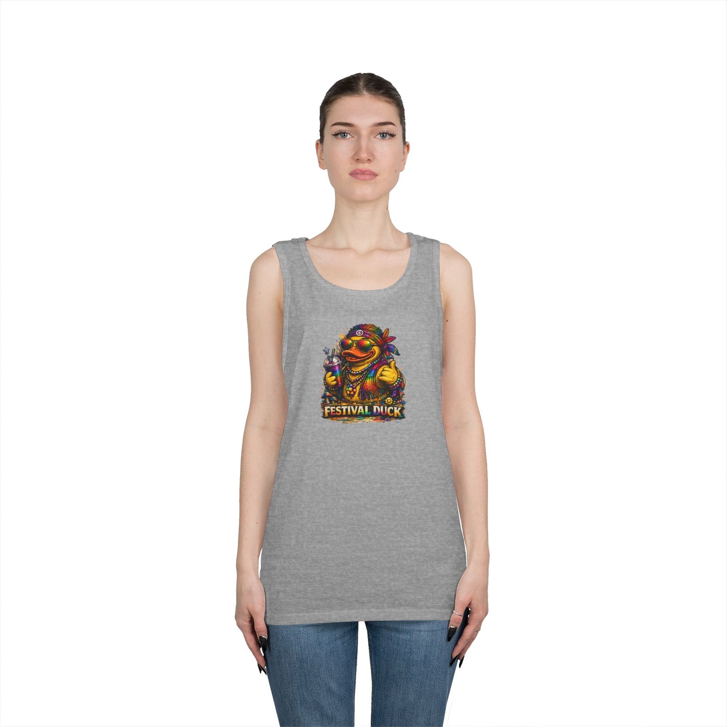 Festival Duck Tank Top — Vintage Urban Rubber Duck Tee