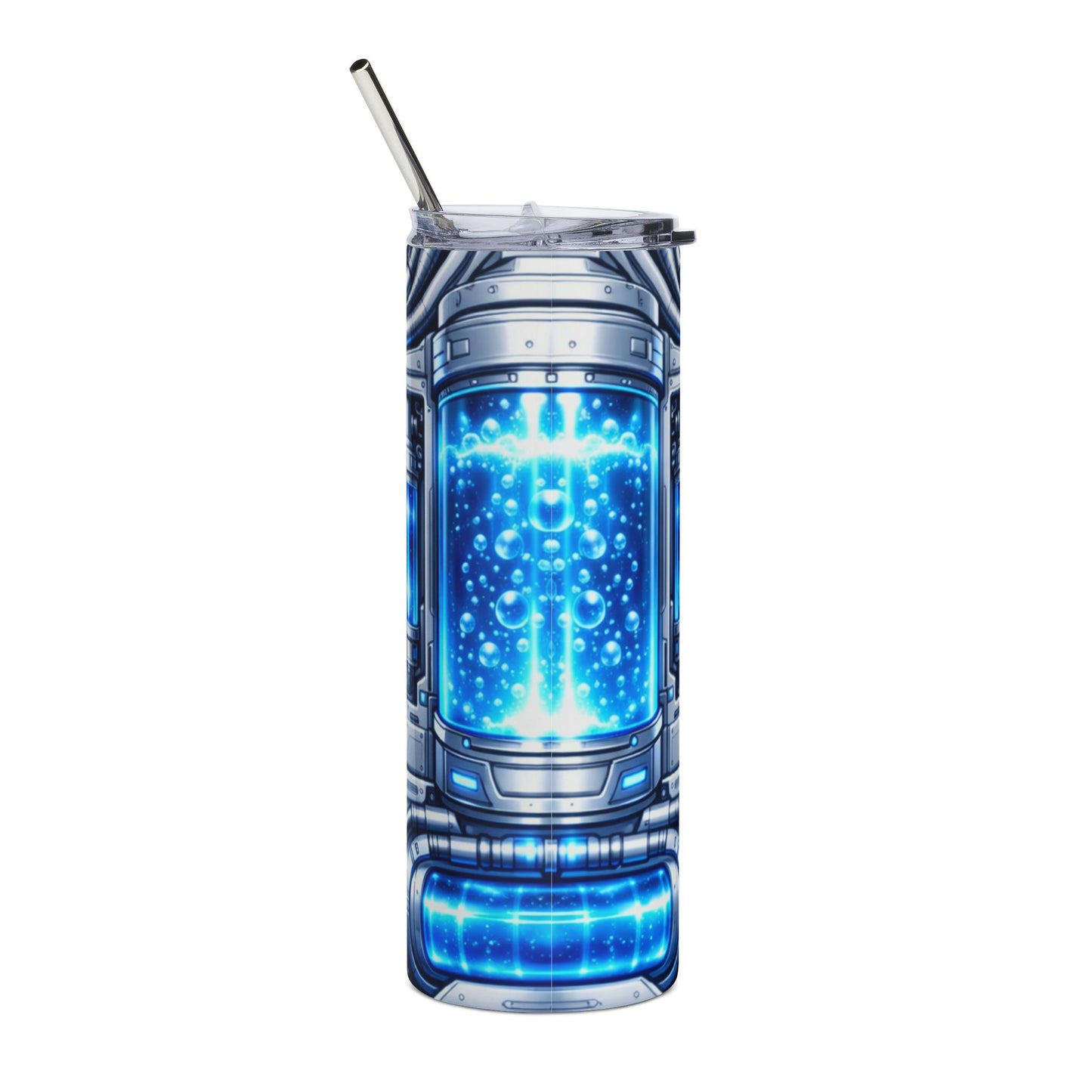 Blue Alien Fuel Cell Hot/Cold Drink Tumbler, 20oz