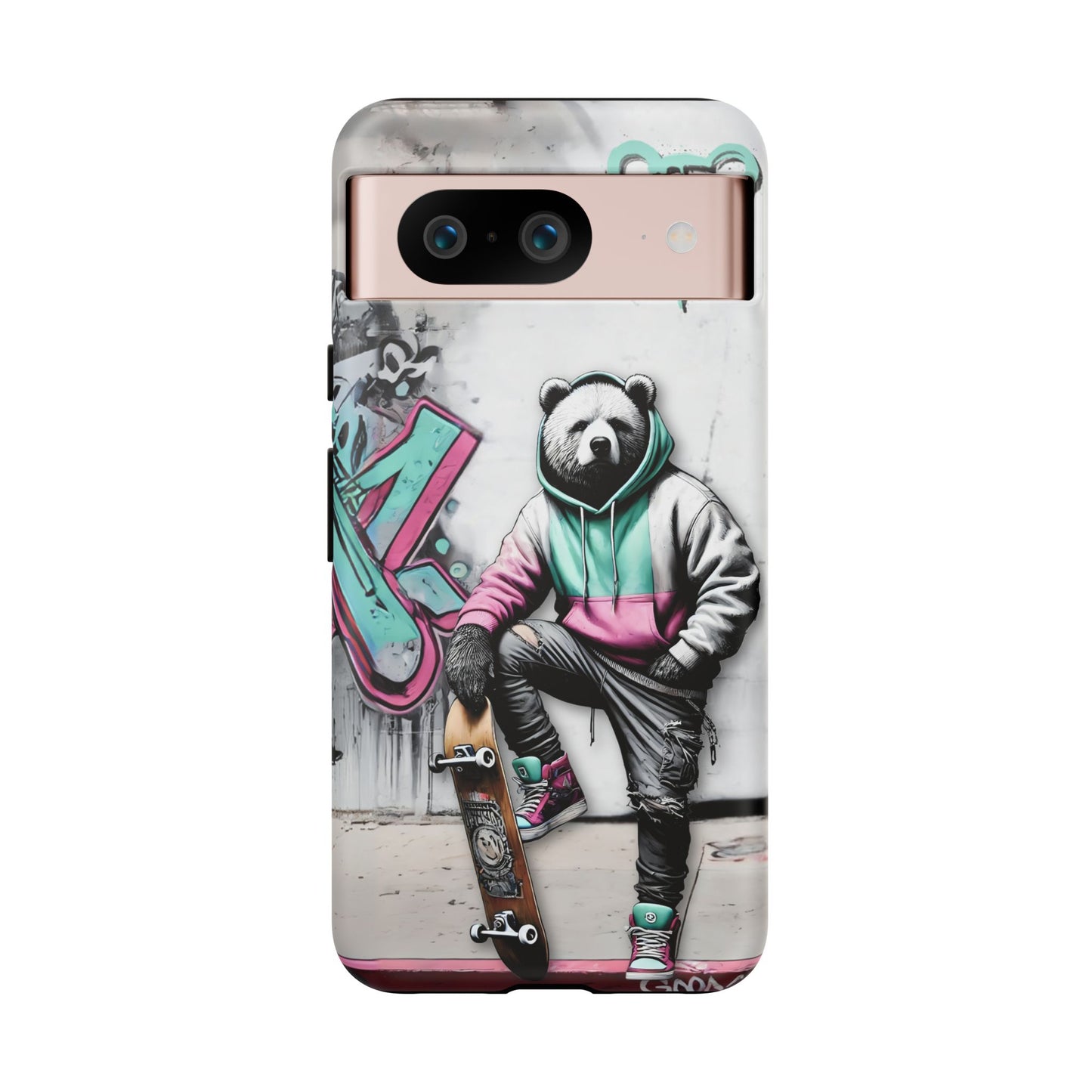 Chill Skate Baddy Bears Tough Phone Case (Google Pixel)