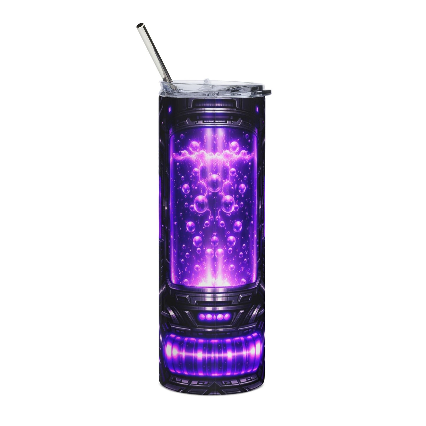 Purple Alien Fuel Cell Hot/Cold Drink Tumbler, 20oz