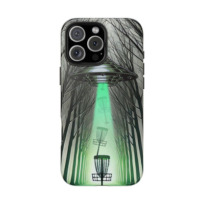 Beam Me Up Disc Golf Tough Phone Case