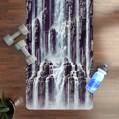 Sunrise Waterfall Yoga Mat