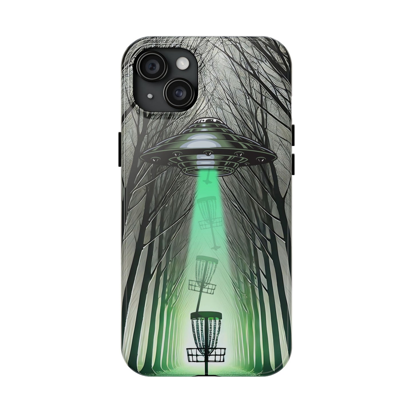 Beam Me Up Disc Golf Tough Phone Case